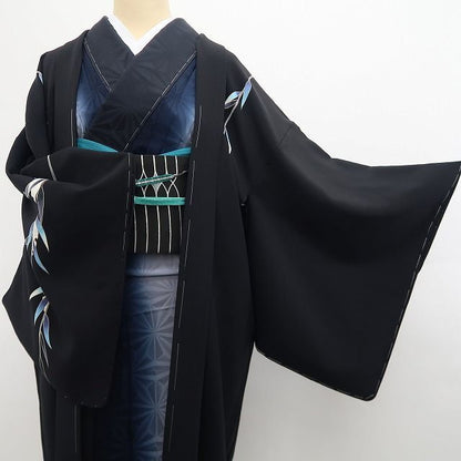 【新品】tomihisa 新品 秀美謹製 お仕立て上がり品 着物 仕付け糸付 ロング丈 長羽織 7846