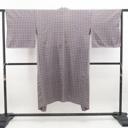 【新古品】tomihisa 新品 紐付き 着物 正絹 仕付け糸付 ロング丈 長羽織 7848