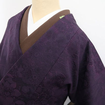 【新古品】tomihisa 新品 着物 正絹 仕付け糸付 ロング丈 道中着 7864