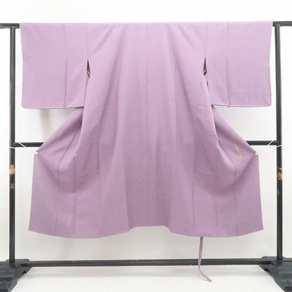 【新古品】tomihisa 新品 本草木染 落款 圓啓 着物 正絹 仕付け糸付 ロング丈 道中着 7866