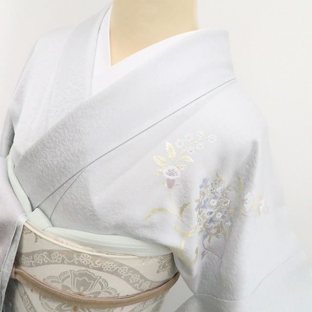 【新古品】tomihisa 新品 金彩友禅 二代目和田光正 落款 着物 正絹 仕付け糸付 トールサイズ 訪問着 7867