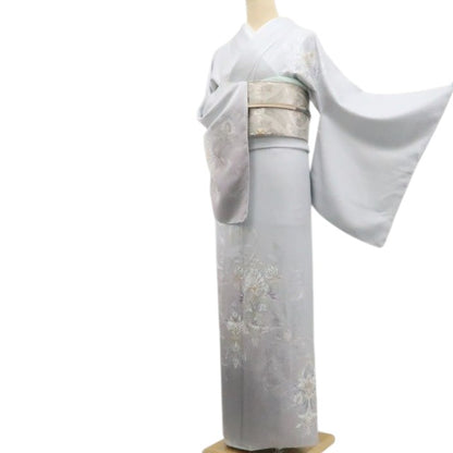 【新古品】tomihisa 新品 金彩友禅 二代目和田光正 落款 着物 正絹 仕付け糸付 トールサイズ 訪問着 7868