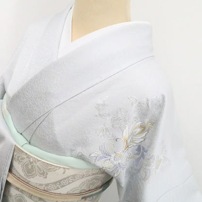 【新古品】tomihisa 新品 金彩友禅 二代目和田光正 落款 着物 正絹 仕付け糸付 トールサイズ 訪問着 7868