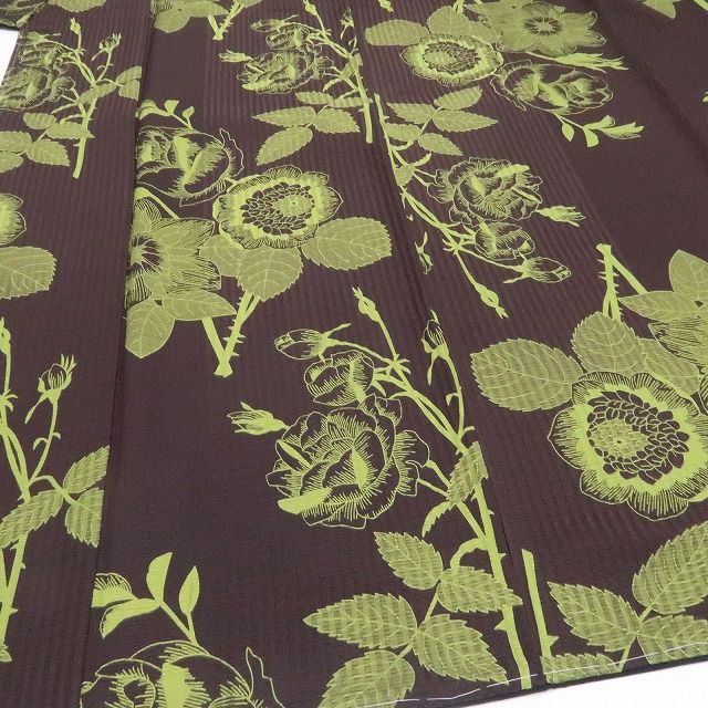 【新品】tomihisa 新品 斉藤上太郎 落款 お仕立て上がり品 着物 正絹 仕付け糸付 トールサイズ 小紋 7879