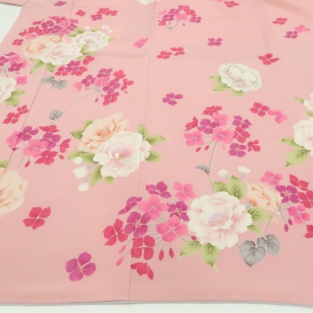 【新品】tomihisa 新品 お仕立て上がり 松田聖子 落款 SEIKOMATSUDA 着物 仕付け糸付 トールサイズ 八重桜 ハナミズキ 訪問着 7880