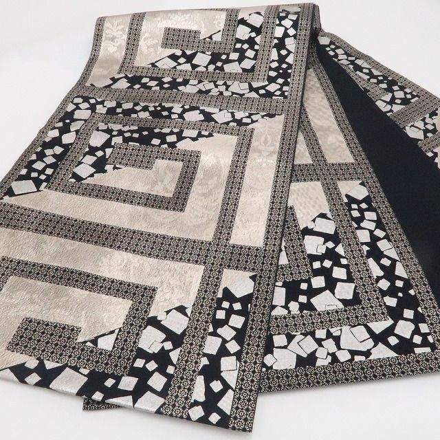 【中古】tomihisa 美品 着物 正絹 袋帯 7889