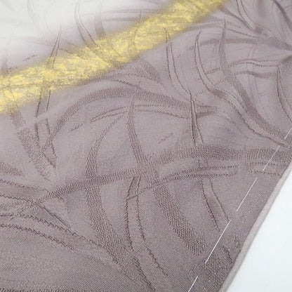【新古品】tomihisa 新品 皇室献上作家 北出与三郎 落款 大王松 着物 正絹 仕付け糸付 付下げ 7904