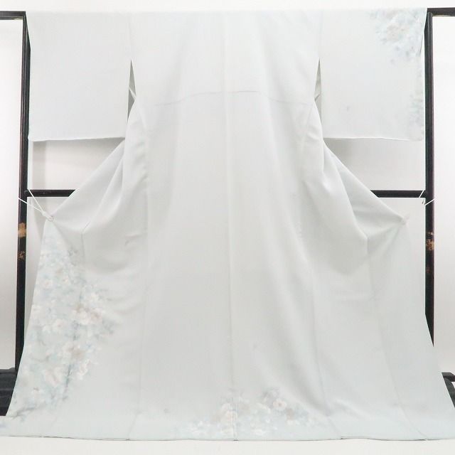 【新古品】tomihisa 新品 総刺繍 着物 正絹 仕付け糸付 訪問着 7922