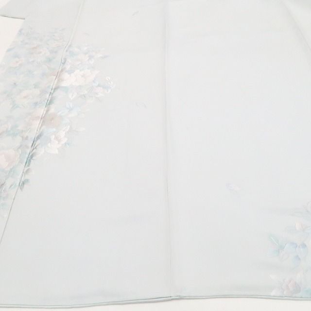 【新古品】tomihisa 新品 総刺繍 着物 正絹 仕付け糸付 訪問着 7922