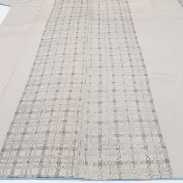 【新古品】tomihisa 新品 池田重子 落款 着物 正絹 仕付け糸付 お召 7929