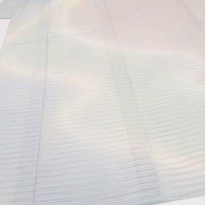 【新古品】tomihisa 新品 単衣 染色作家 桐村博 落款 仕付け糸付 やまだ織 本塩沢 訪問着 7933