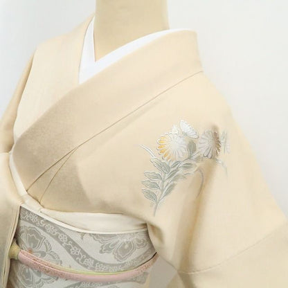 【新古品】tomihisa 新品 金彩友禅 和田光正 落款 着物 正絹 仕付け糸付 訪問着 7954