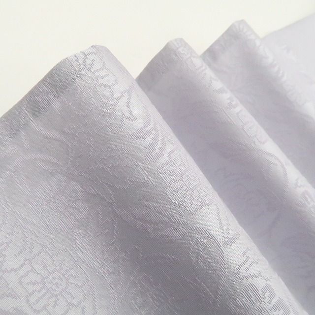 tomihisa 新品 単衣 着物 正絹 仕付け糸付 トールサイズ“藤色に宿る、やわらかな気品”お召 8069