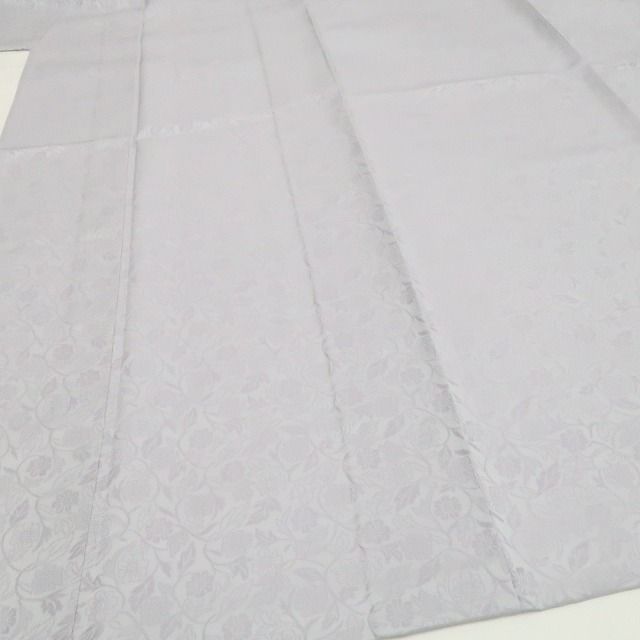 tomihisa 新品 単衣 着物 正絹 仕付け糸付 トールサイズ“藤色に宿る、やわらかな気品”お召 8069