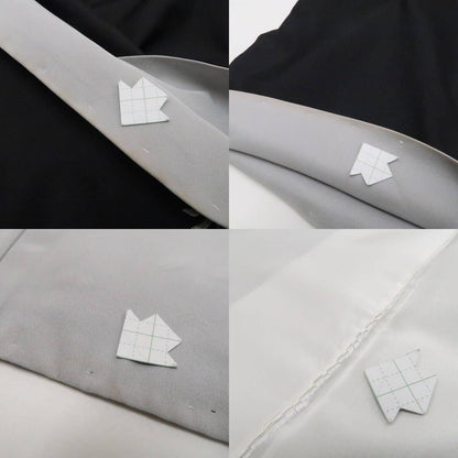 【美品・大島紬訪問着】総刺繍 桜 着物 正絹 仕付け糸付 トールサイズ tomihisa”刺繍で咲かせる気品の枝垂れ桜”9572