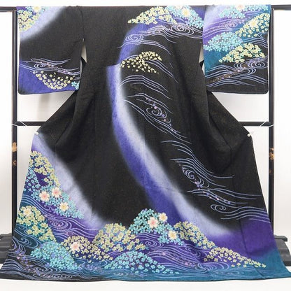 【新品・訪問着】桜 金通し 着物 正絹 仕付け糸付 tomihisa“桜を湛えて我が身を癒し四季折々に夢を見る”9599