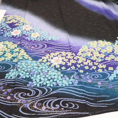 【新品・訪問着】桜 金通し 着物 正絹 仕付け糸付 tomihisa“桜を湛えて我が身を癒し四季折々に夢を見る”9599