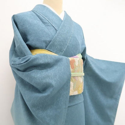 【美品・付下げ】紋屋井関 御寮織 落款 暈し 着物 正絹 仕付け糸付 tomihisa”色と織りで魅せる洗練のフォーマル”9603