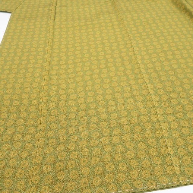 【新品・江戸小紋】人間国宝 中村勇二郎 落款 着物 正絹 仕付け糸付 tomihisa”近づくほど美しい緻密な染めの世界”9604