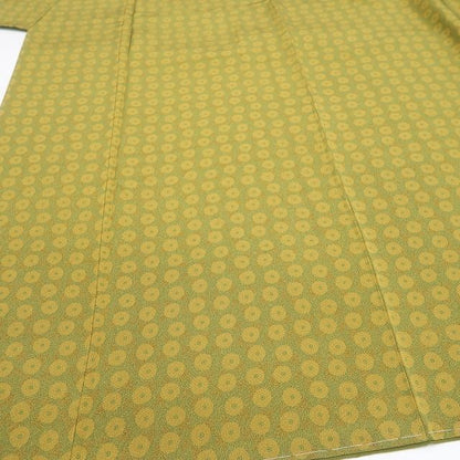 【新品・江戸小紋】人間国宝 中村勇二郎 落款 着物 正絹 仕付け糸付 tomihisa”近づくほど美しい緻密な染めの世界”9604
