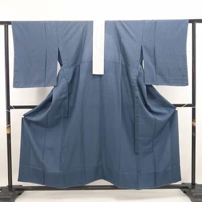 【新品・長襦袢】縦縞 着物 正絹 仕付け糸付 tomihisa”端正な縦縞で装いを整えて”9611