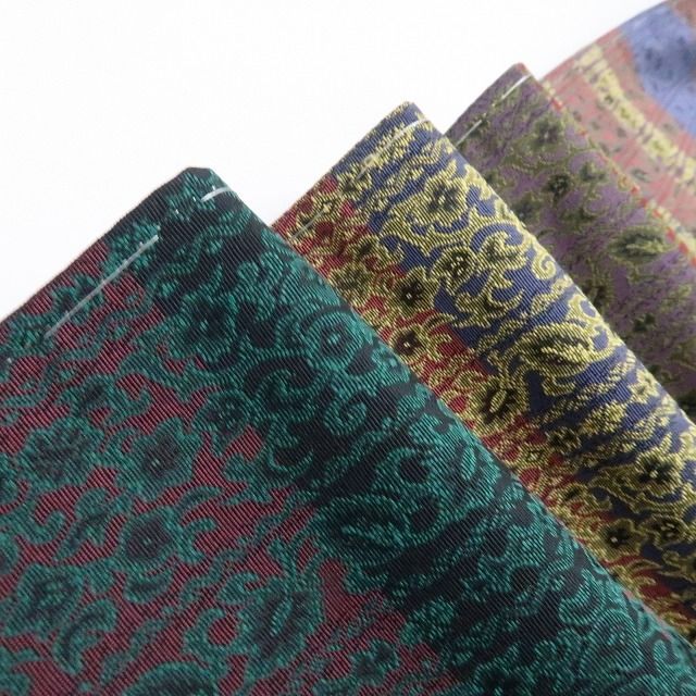 【新品・付下げ】更紗 お召 着物 正絹 仕付け糸付 tomihisa”多彩色で魅せるお洒落自慢の更紗”9615