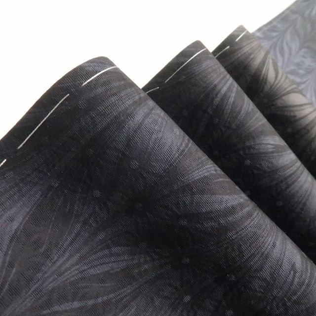 【新品・付下げ】更紗 お召 着物 正絹 仕付け糸付 tomihisa”多彩色で魅せるお洒落自慢の更紗”9615