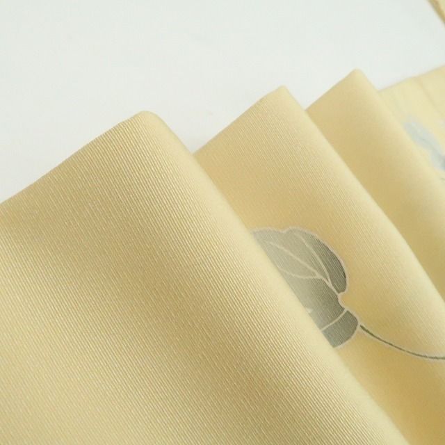 【新品・訪問着】手描き友禅 蔦 着物 正絹 仕付け糸付 tomihisa”やさしい彩りに蔦の生命美を宿して”9638