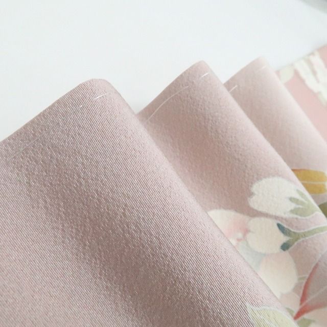 【新品・訪問着】手描き友禅 藤井稲夫 落款 着物 正絹 仕付け糸付 tomihisa”可憐に咲き誇る祝福の花景色”9639