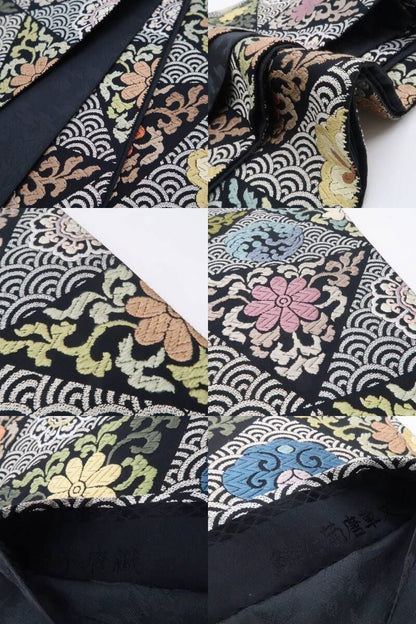 【美品・袋帯】草木唐織 着物 正絹 tomihisa“一心不乱に麗を織り出す…心留める帯のもてなし”9650