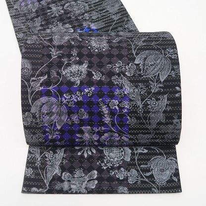 【美品・袋帯】前田仁仙 落款 更紗 着物 正絹 全通 tomihisa“時代を超えて風情を奏で更紗の世界で夢を見る”9651