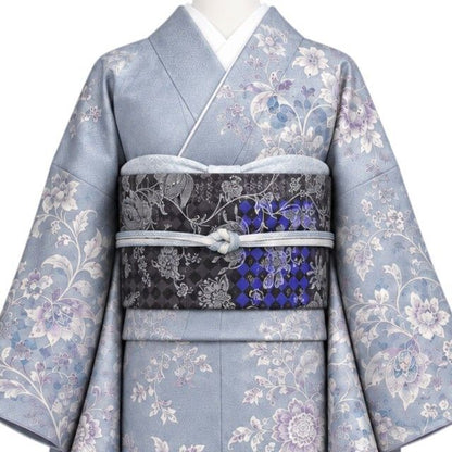 【美品・袋帯】前田仁仙 落款 更紗 着物 正絹 全通 tomihisa“時代を超えて風情を奏で更紗の世界で夢を見る”9651