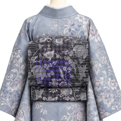【美品・袋帯】前田仁仙 落款 更紗 着物 正絹 全通 tomihisa“時代を超えて風情を奏で更紗の世界で夢を見る”9651