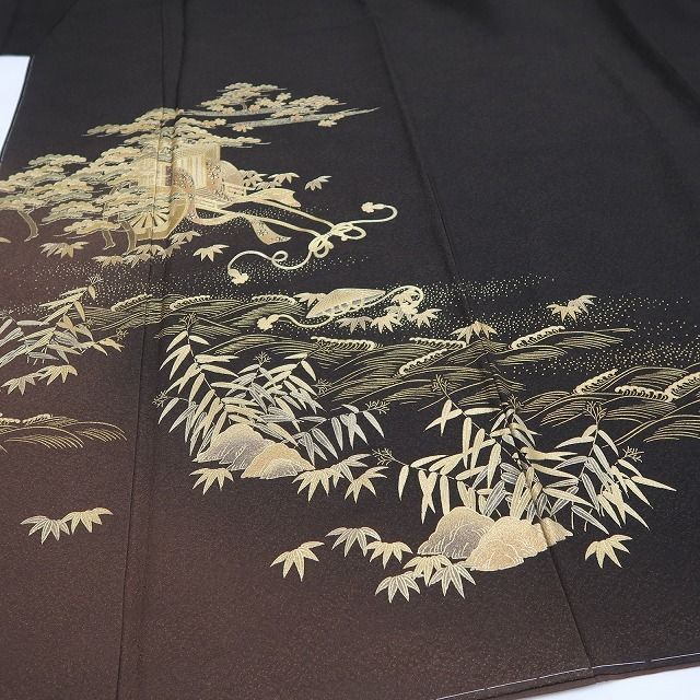 【新品・訪問着】和田光正 落款 着物 正絹 仕付け糸付 tomihisa”煌めきの中に晴れの日の格式を宿して”9654