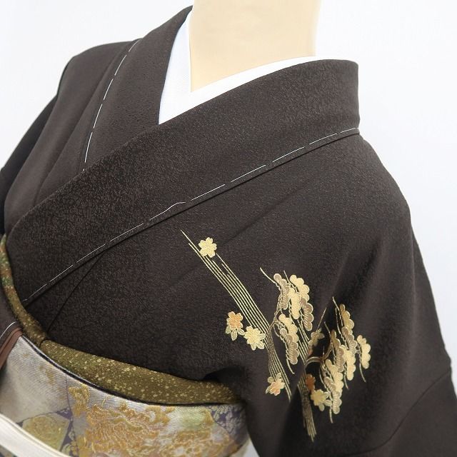 【新品・訪問着】和田光正 落款 着物 正絹 仕付け糸付 tomihisa”煌めきの中に晴れの日の格式を宿して”9654