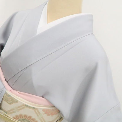 【新品・色留袖】総刺繍 着物 正絹 仕付け糸付 トールサイズ tomihisa”優しく品格を宿す松と菊”9668