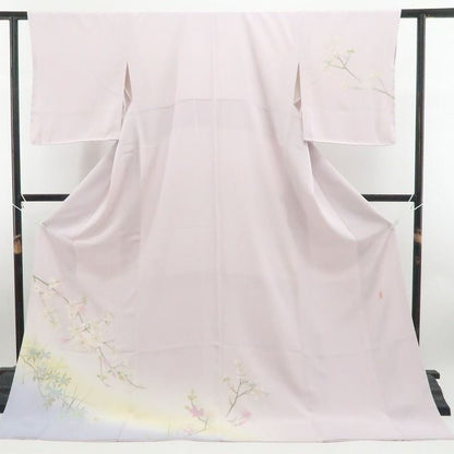 【新品・訪問着】本加賀友禅 稲手明仁 落款 着物 正絹 仕付け糸付 tomihisa”淑やかに自然の美しさを纏って”9672