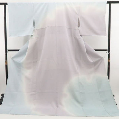 【新品・付下げ】雪輪 小石丸 着物 正絹 仕付け糸付 tomihisa”やわらかな彩りをまとう雪輪の品格”9675