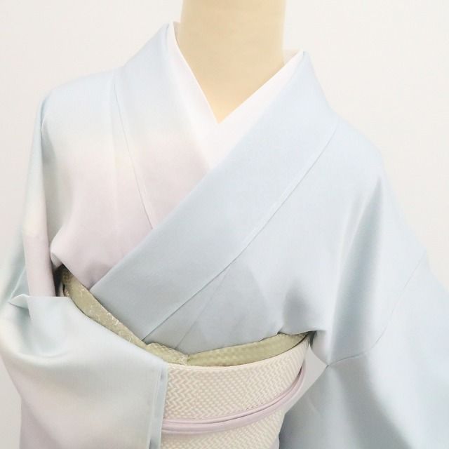 【新品・付下げ】雪輪 小石丸 着物 正絹 仕付け糸付 tomihisa”やわらかな彩りをまとう雪輪の品格”9675