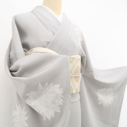 【新品・付下げ】銀座もとじ謹製 着物 正絹 仕付け糸付 トールサイズ tomihisa“創作着物で愉しむ自分流の美学”9678