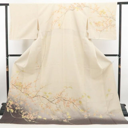 【新品・訪問着】秀美謹製 着物 正絹 仕付け糸付 tomihisa“季節の風に我が身を重ね香り映して想いを伝う”9682　