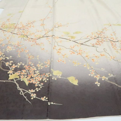 【新品・訪問着】秀美謹製 着物 正絹 仕付け糸付 tomihisa“季節の風に我が身を重ね香り映して想いを伝う”9682　