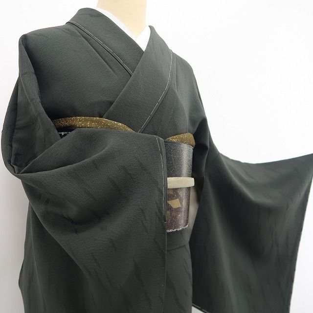 【新品・付下げ】銀花仙 着物 正絹 仕付け糸付 tomihisa”静けさの中に咲くひとひらの華”9690