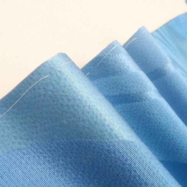 【新品・小紋】ボタニカル 着物 正絹 仕付け糸付 トールサイズ tomihisa”光をまとうように軽やかに華やいで”9695