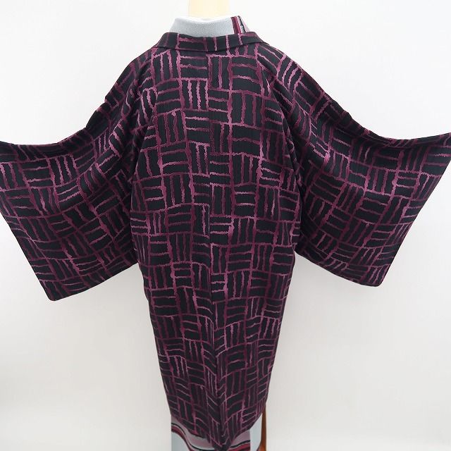 【新品・長羽織】京友禅 夢二 着物 正絹 仕付け糸付 ロング丈 tomihisa“新しくも懐かしく！大正ロマンで個性の演出！”9702