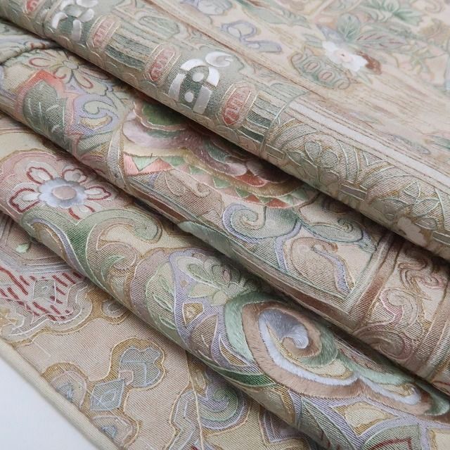 【新品・訪問着】刺繍 着物 正絹 仕付け糸付 tomihisa“歩みを止めて振り返るとき…誰にでも宿る一縷の記憶”9709