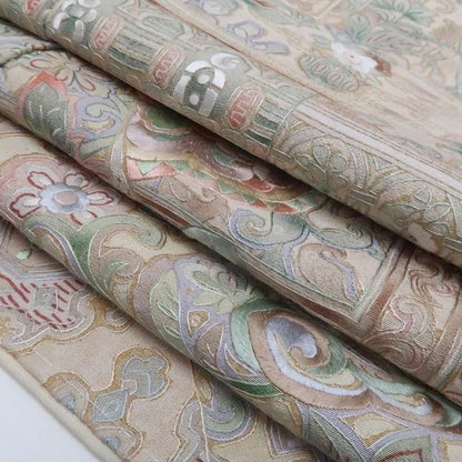 【新品・訪問着】刺繍 着物 正絹 仕付け糸付 tomihisa“歩みを止めて振り返るとき…誰にでも宿る一縷の記憶”9709