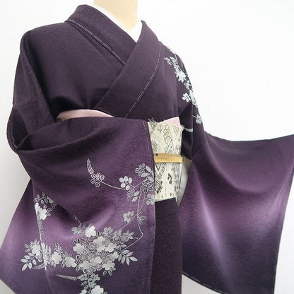 【新品・訪問着】京金彩 華陽 着物 正絹 仕付け糸付 トールサイズ tomihisa“一睡に咲き誇る花の如し”9712
