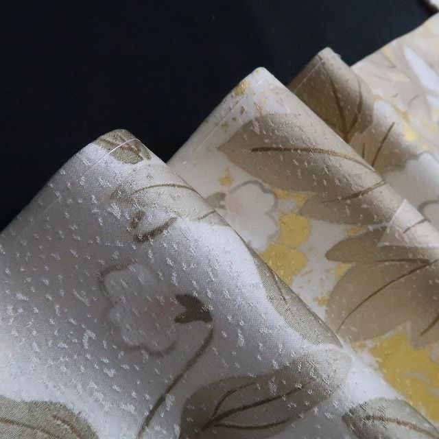 【新品・訪問着】着物 正絹 仕付け糸付 tomihisa”優雅に咲き誇る大輪の花景色”9716
