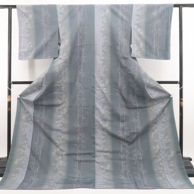 【新品・結城紬】奥順謹製 はたおり娘 やまと扱い 着物 正絹 仕付け糸付 tomihisa”淑やかに自然を纏う結城紬”9725